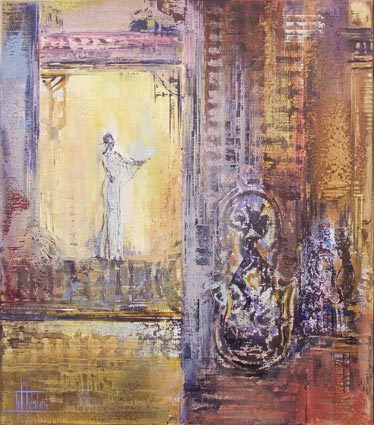 Painting by Toos van Holstein