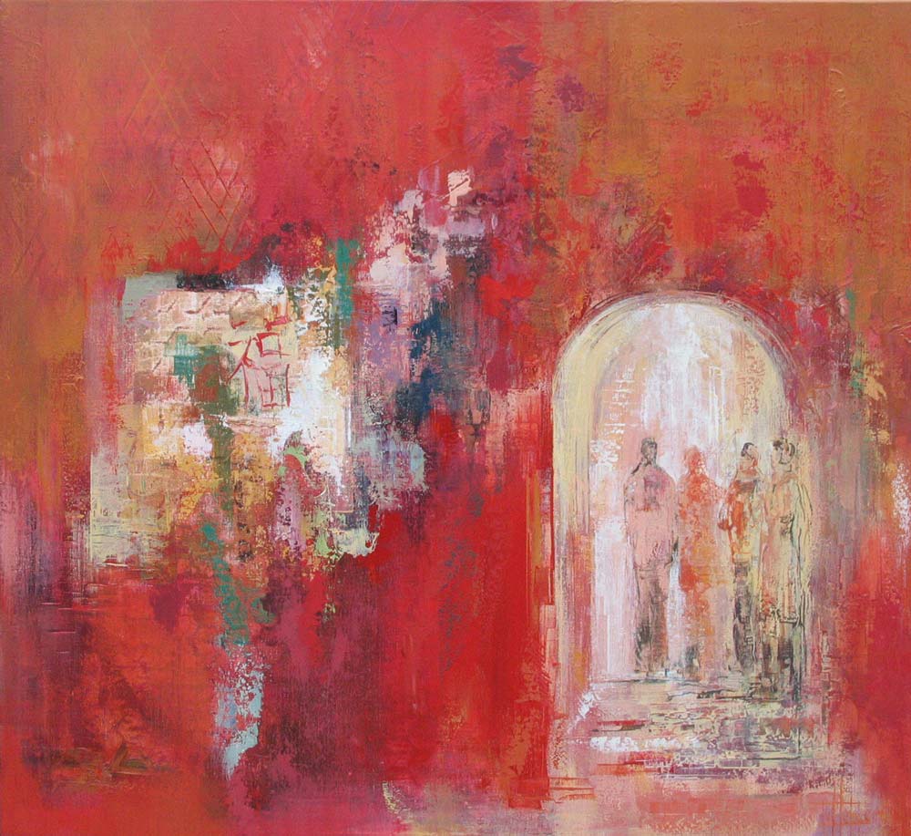 Schilderij van Toos van Holstein