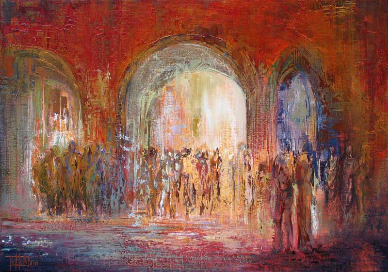 Schilderij van Toos van Holstein