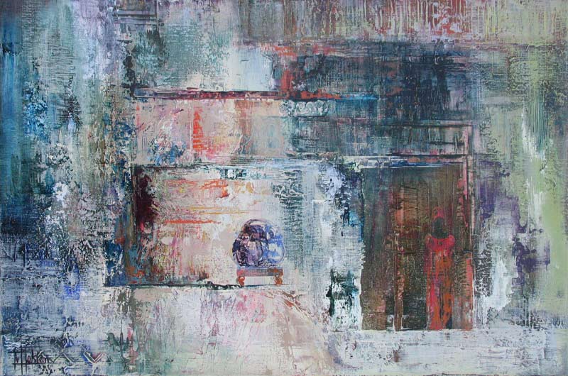 Schilderij van Toos van Holstein