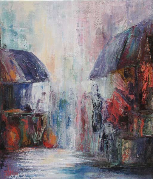 Schilderij van Toos van Holstein