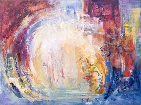 Painting by Toos van Holstein